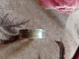  2 ذبله فضه إيطالي عريضه وثقيله