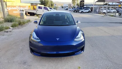  1 تيسلا 2022 MODEL 3 فحص كامل 4 جيد