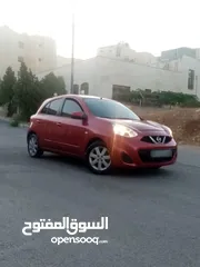 21 نيسان ميكرا موديل 2020 لون خمري ميتالك فحص كامل