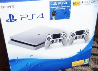  3 جهاز PS4 SLIM 500 لون سكني