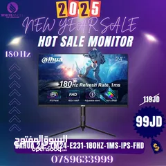  2 عرض جديد شاشه جيمنج من ايسر 22" 100HZ IPS  جديده ب 55 د فقط