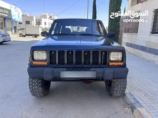  15 للبيع - جيب شيروكي XJ موديل 1999  جاهز للبر والمغامرات!