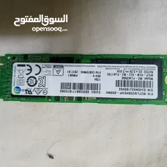  2 Samsung m.2 ssd 256 gb