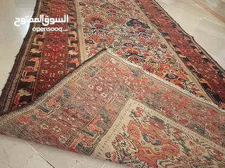 8 Rare Antique Persian Malayer Runner Carpet (Rug)