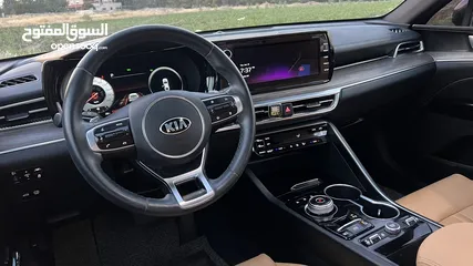  6 Kia K5 2021 وارد كوري بحالة الوكالة اعلى تصنيف