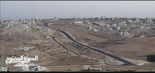  1 قطعه ارض مرتفعه شفا بدران ام شطيرات  موقع متميز