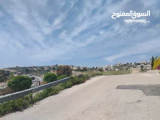  10 دنم و 44 م مقابل مضافة الدرادكة دنم ب القمة عالي