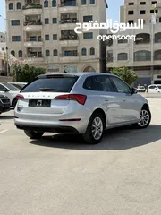  9 سكودا سكالا ترخيص 2020 محرك 1600 ديزل جير أوتوماتيك 115 حصان