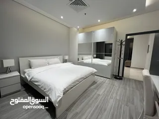  6 Salmiya - Sea View Deluxe Fully Furnished 1 BR Apartment