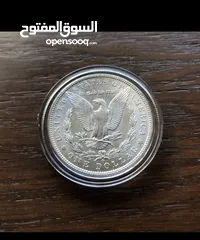  2 دولار المورغان silver morgan dollar