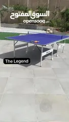  4 طاولة تنس لون فخم (بينج بونج) ping pong