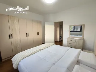  12 شقة جديدة مفروشة مع حديقة خاصة للإيجار – عين منجد  شارع إسكان المهندسين