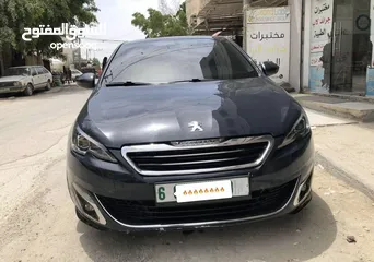  1 بيجو 308 جي تي موديل 16 ترخيص 16