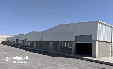  3 هنجر للايجار مدينه السلط الصناعيه