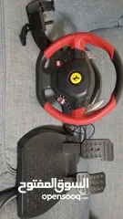  1 ThrustMaster 458 Spider Steering wheel with pedals (can exchange with PS4 compatible steering wheel)