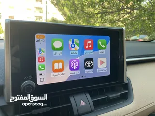  23 تويوتا راف فور 2024 فحص كامل مرفق بالصور جمرك جديد لون خمري مميز داخليه أوف وايت كاش وأقساط