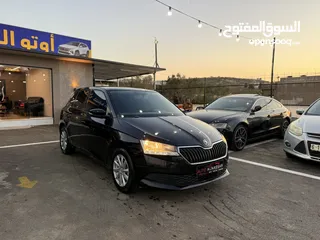  2 سكودا فابيا ترخيص 2019 محرك 1.0 تيربو بنزين نخب اول