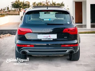  4 AED 1,080 PM  AUDI Q7 S-LINE 3.0 V6  GCC  0% DOWNPAYMENT  WELL MAINTAINED