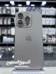  3 iPhone 15 Pro (256 GB) ايفون 15 برو مستعمل بحالة جيدة جدا كفالة الشركة ل12/8/2025  بطارية 100٪؜