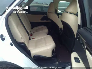  9 للبيع جاهزة لكزس RX350L فورويل اللارج موديل 2021 داخل بيج