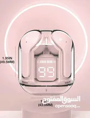  1 ؜سماعات أذن لاسلكية زخرفية بأسلوب جديد ووقت استجابة منخفض للرياضة  المكتب  الألعاب، سماعات رياضية