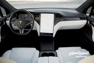  10 Tesla Model X 2018 وارد الوكالة فحص كامل