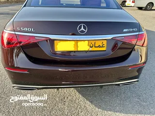  5 مرسيدس S 580 L. AMG خليجي وكالة الزواوي