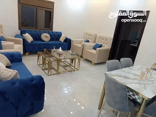  8 شقة مفروشة عطريق رحاب حي ابو سماقة  شقه مفروشه ومجهزة بالكامل نظيفة  منطقة هادئة ومريحه