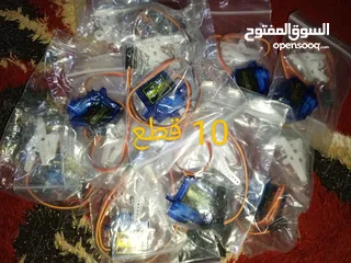  9 قطع اردوينو مستعمل للتجارب فقط وباقي القطع وكالة