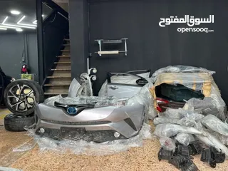  29 جميع قطع تويوتا chr اضويه جنحان غطا؛ أمامي واجهه اماميه ماتور جير  قطع  لكزسRX NX iS ES