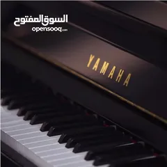  2 بيانو  Yamaha JU109 بحاله ممتازه نسبه نضافه 99‎%‎ استعمال بسيط