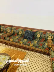  3 مجلس كورنر 6 مقاعد و3 زوايا مع مراكي بحاله ممتازة