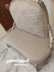  9 قطعة أثاث لوف سيت مصري ،خشب زان ،غير مستعمل،مناسب لصالات استقبال الفنادق و صالات الأفراح و المنازل