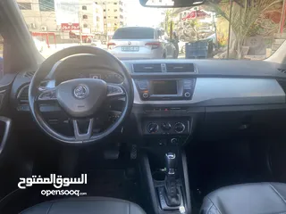  2 سكودا فابيا اتوماتيك بحالة الشركة
