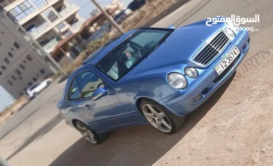  20 مارسيدس بنز clk ايفنجارد 2001 بحالة الوكاله