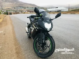  2 مطور كوساكي نينجا 250 سي سي. موديل 2017