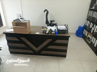  11 مكتب قياس 160*80 مع جانبيه وطاولة وسط خشب لامينت مستورد بسعر المصنع تفصيل جميع الموديلات جميع المقاس
