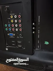  2 تلفاز نضيف للبيع بدون أي مشاكل أزرار التشغيل والتغير لمس