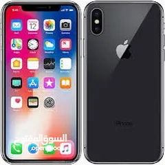  2 ايفون x وكالة ولا خدش ولا مغير فيه اشي