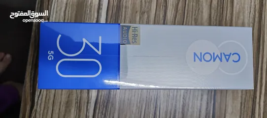  3 TCNO CAMON 30 5G 512GB  جديد بالكرتونة مع سماعات وكفالة سنة