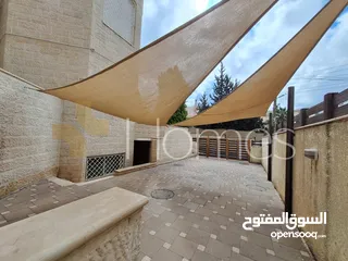  2 شقة ارضية مع حديقة للايجار في خلدا بمساحة بناء 360م