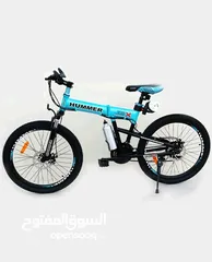  1 دراجة هوائية 7 سرعات جير ثلاثي قابلة للطوي 26 انش استعمال خفيف