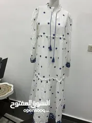  3 فستان شبه جديد مقاسه من ميديوم ل  لارج  سعرو 10