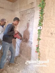  26 بنا طوب قصير   قصاره اسبانيه  اعمال  هدم اعمال تعديل قص بواب شبابيك فواصل تمدد ترميمات بيوت قديمه