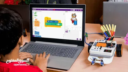  4 كورس كمبيوتر للصغار والكبار ، حقيبة متكاملة كمبيوتر وبرمجة وتصميم