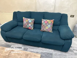 10 طقمين كنب فرش نظيف اسفنج دنلوب