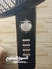  2 مروحة اسود ستاند نوع بينكون 20انش للبيع
