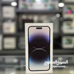  9 iPhone 14 pro 128GB/256GB جديد كفالة شرق اوسط ايفون 14 جديد كفالة لمدة عام