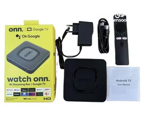  1 Android tv 4k  UHD streaming  device