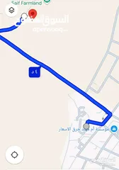  5 ارض للبيع في مدينه الكرك العدنانيه سدور محنا مستطيلة الشكل تصلح مزرعه للاتصال مع المالك مباشره على ر